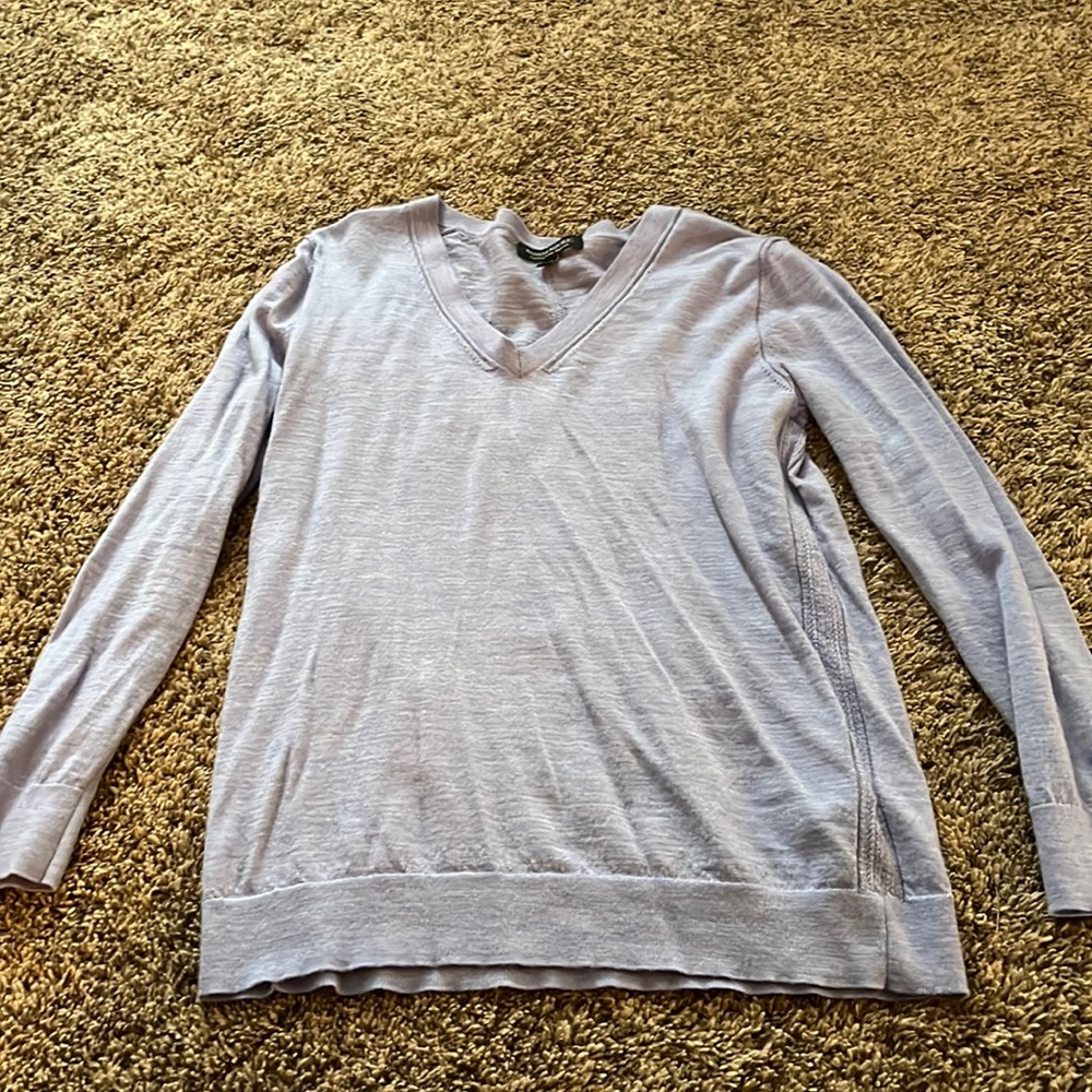 Periwinkle blue light sweater